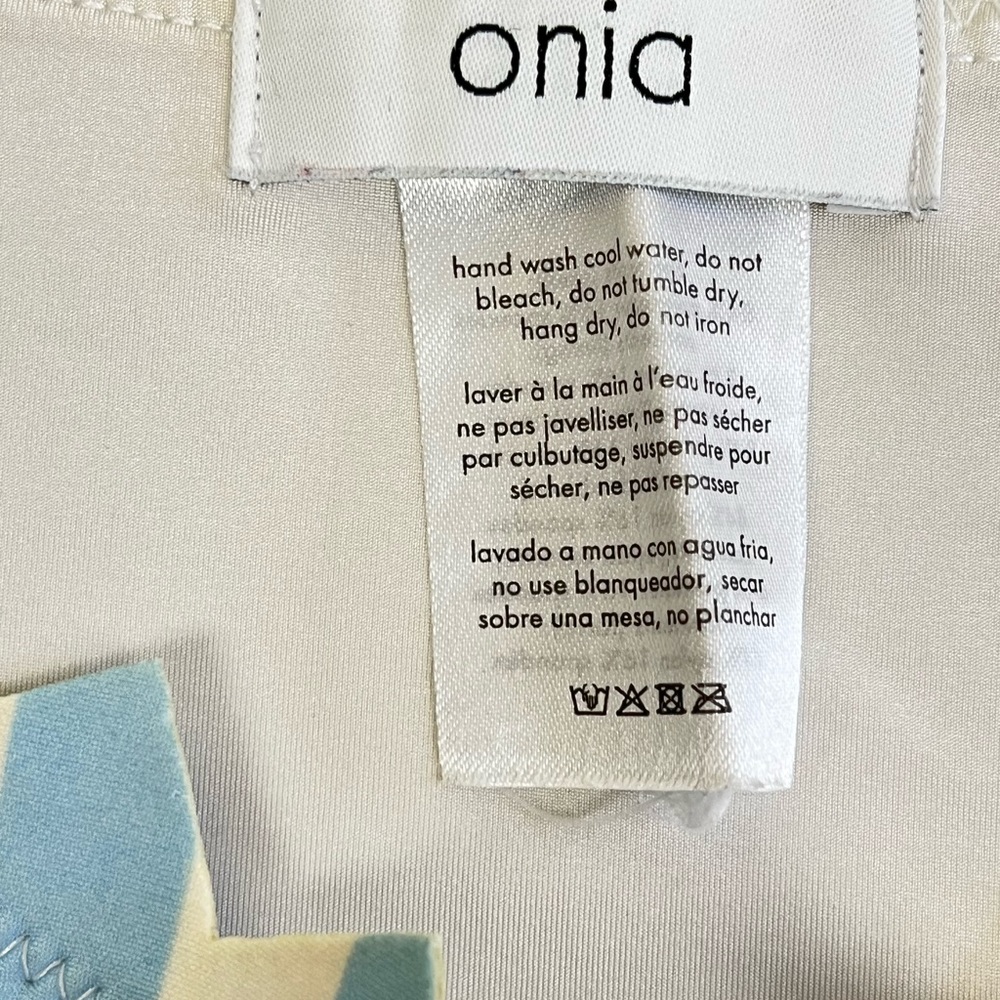 Onia Wilma Astrid Macro Strips Top & Bottom Set Size M - Picture 11 of 12